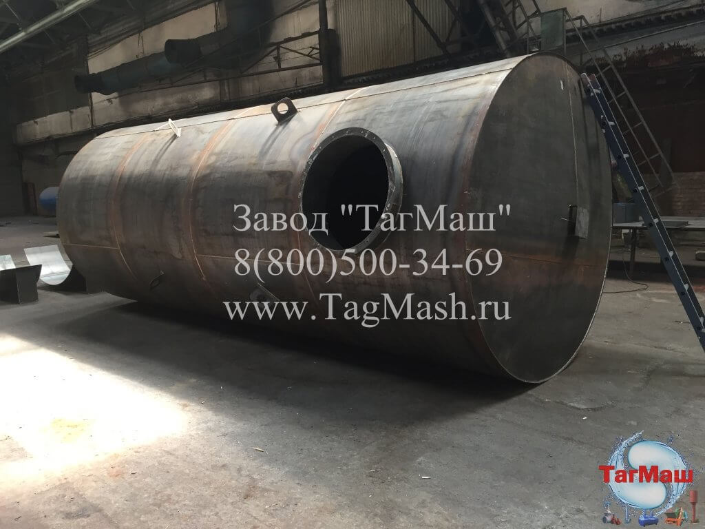 Горизонтальный резервуар для ГСМ 30 м³