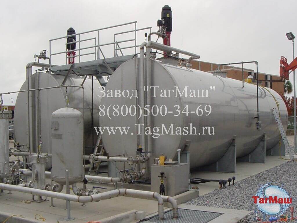 Резервуары для ГСМ — 2 × 30 м³